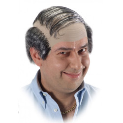 Pleš s šedivou přehazovačkou